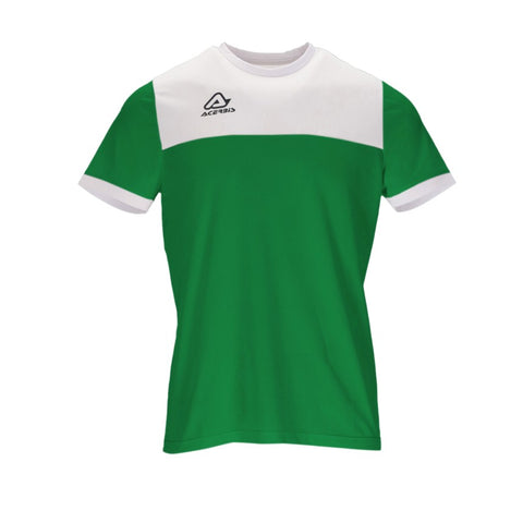 Camiseta M/C ACERBIS HARPASTON verde/blanca