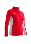 Chaqueta de mujer ACERBIS BELATRIX rojo/blanco