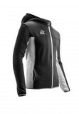 Chaqueta c/capucha ACERBIS BELATRIX negro/gris