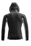 Chaqueta c/capucha ACERBIS BELATRIX negro/gris