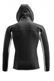 Chaqueta c/capucha ACERBIS BELATRIX negro/gris