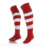 Medias ACERBIS Rayadas rojo/blanco (PACK 5 UDS)