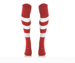 Medias ACERBIS Rayadas rojo/blanco (PACK 5 UDS)