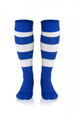 Medias ACERBIS Rayadas royal/blanco (PACK 5 UDS)