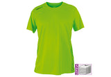 Camiseta de entrenamiento LUANVI NOCAUT PLUS verde flúor