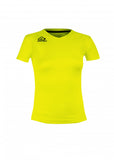 Camiseta de mujer ACERBIS DEVI amarillo flúor