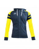 Chaqueta c/capucha ACERBIS KEMARI marino/amarillo