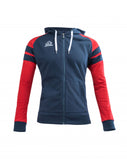 Chaqueta c/capucha ACERBIS KEMARI marino/rojo