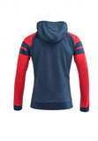 Chaqueta c/capucha ACERBIS KEMARI marino/rojo
