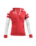 Chaqueta c/capucha ACERBIS KEMARI rojo/blanco
