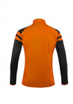 Sudadera c/cremallera ACERBIS KEMARI naranja/negro