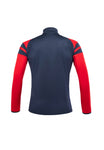 Sudadera c/cremallera ACERBIS KEMARI marino/rojo