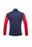 Sudadera c/cremallera ACERBIS KEMARI marino/rojo