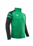 Sudadera c/cremallera ACERBIS KEMARI verde/negro