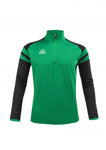 Sudadera c/cremallera ACERBIS KEMARI verde/negro