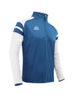 Sudadera c/cremallera ACERBIS KEMARI royal/blanco