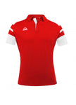Polo ACERBIS KEMARI rojo/blanco