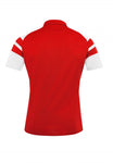Polo ACERBIS KEMARI rojo/blanco