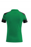 Polo de mujer ACERBIS KEMARI verde/negro