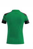 Polo de mujer ACERBIS KEMARI verde/negro
