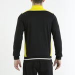 Sudadera c/cremallera JOMA CAMPUS II Negro/amarillo