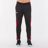 Pantalón largo JOMA CHAMPION IV Negro/rojo