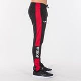 Pantalón largo JOMA CHAMPION IV Negro/rojo