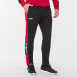 Pantalón largo JOMA CHAMPION IV Negro/rojo