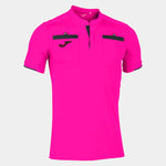 Camiseta de árbitro JOMA RESPECT II rosa flúor/negro