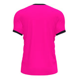 Camiseta JOMA SUPERNOVA III rosa flúor/negro