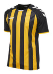 Camiseta M/C HUMMEL CORE RAYADA amarillo/negro