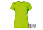 Camiseta de mujer LUANVI NOCAUT GAMA Verde flúor - PACK 5