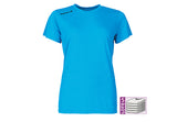 Camiseta de mujer LUANVI NOCAUT GAMA Turquesa- PACK 5