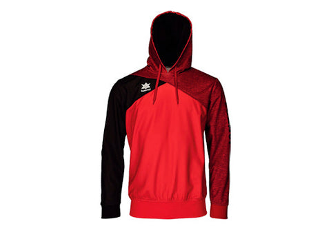 Sudadera c/capucha LUANVI CAPRI roja