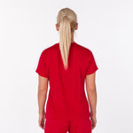 Camiseta de mujer JOMA ACADEMY III rojo/blanco
