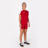 Camiseta de mujer JOMA ACADEMY III rojo/blanco