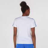 Camiseta de mujer JOMA ACADEMY III blanco/royal