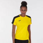 Camiseta de mujer JOMA ACADEMY III amarillo/negro