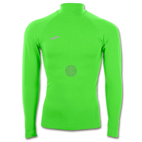 Camiseta técnica c/cuello JOMA BRAMA CLASSIC Verde flúor