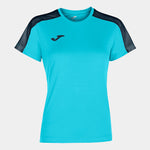 Camiseta de mujer JOMA ACADEMY III turquesa flúor/marino