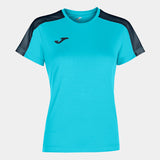 Camiseta de mujer JOMA ACADEMY III turquesa flúor/marino