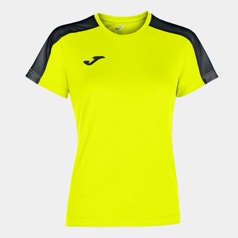 Camiseta de mujer JOMA ACADEMY III amarillo flúor/negro