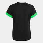Camiseta de mujer JOMA SUPERNOVA III negro/verde flúor