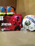 Zapatilla de fútbol sala JOMA CHAMPION VELCRO JR. naranja/azul
