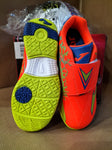 Zapatilla de fútbol sala JOMA CHAMPION VELCRO JR. naranja/azul