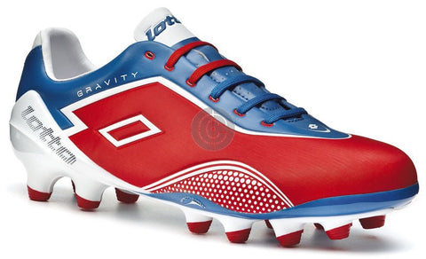 Botas de fútbol LOTTO ZHERO GRAVITY III 200 FG Rojo/azul